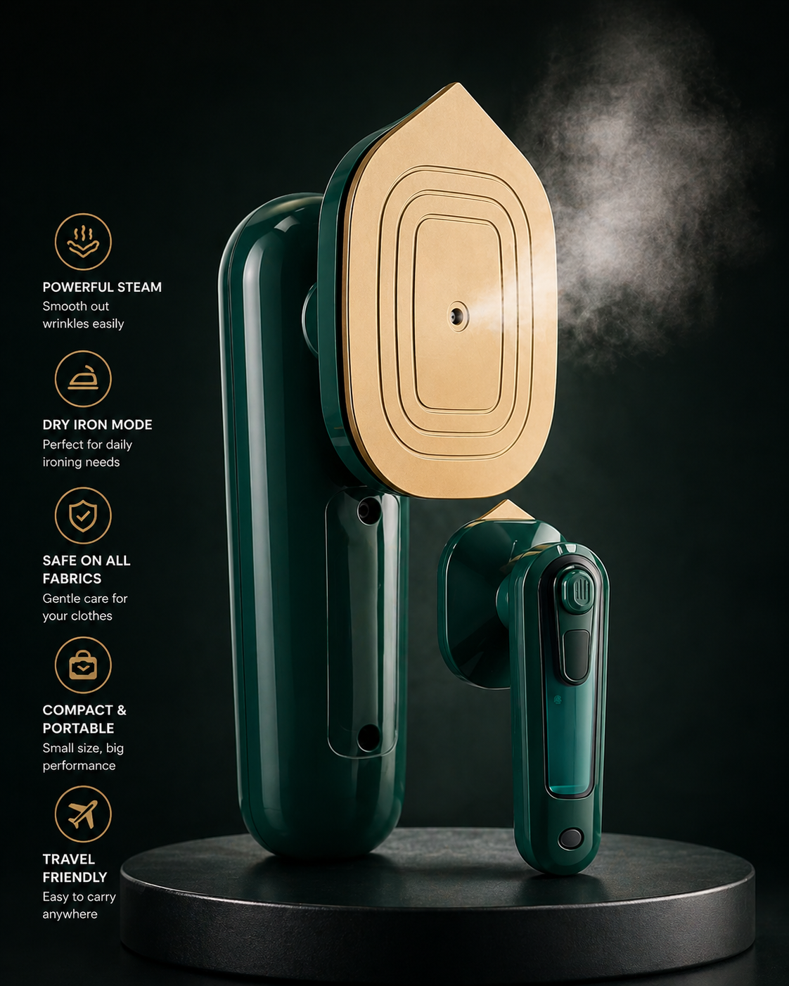 Portable Steam Iron Pro